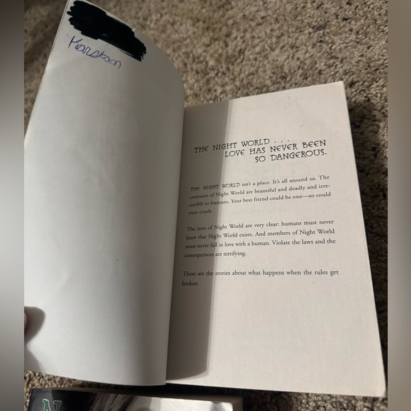 Night World Series by LJ Smith Paperback Volumes 1-3 - Picture 6 of 12